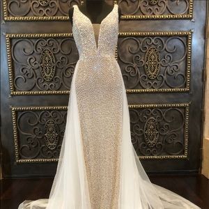 SherrI Hill Fully Beaded Gown